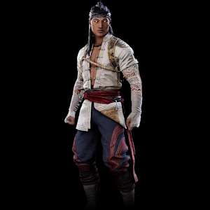 Liu kang character art in mk1